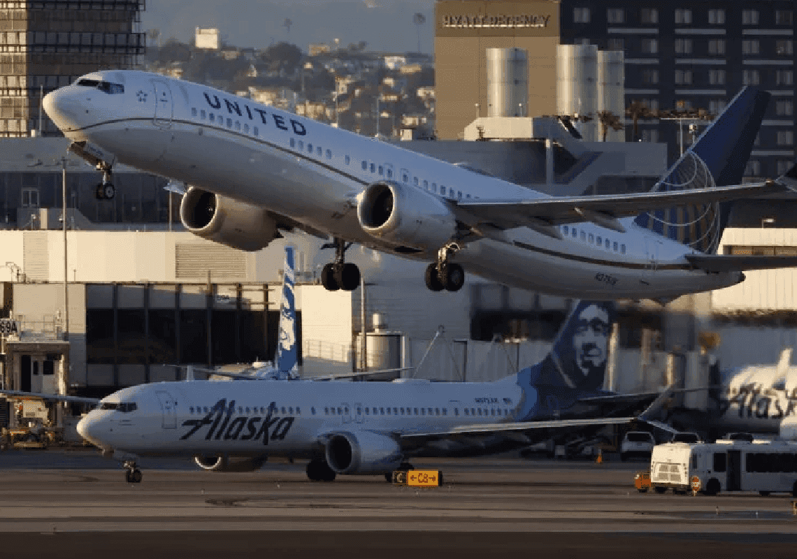 תקרית בטיחותית ב-LAX: מטוס בואינג איבד גלגל בזמן ההמראה