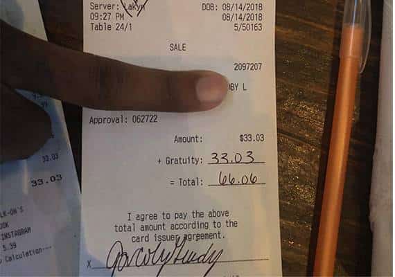 "TipTheBillChallenge#": טרנד הטיפים שכבש את מסעדות ארה"ב