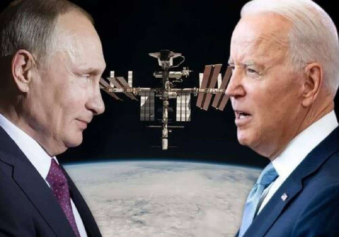 ראש סוכנות החלל הרוסית מאיים: "אם הסנקציות יופעלו, תחנת החלל הבינלאומית תתרסק לשטח ארה"ב"