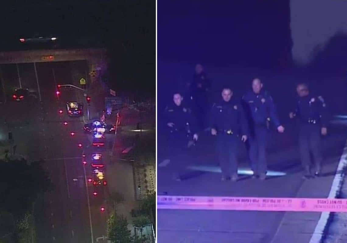 תקרית רוד רייג' חריגה בוואלי לוס אנג'לס: אש נפתחה לעבר 2 נהגים