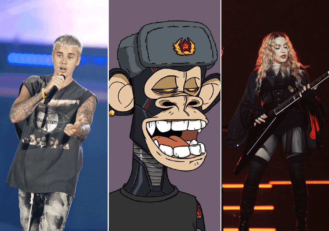 מדונה, ג'סטין ביבר ועשרות מפורסמים אחרים נתבעו בשל קידום מוצר NFT