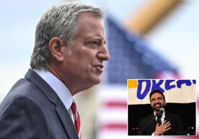 ביל דה בלאזיו תומך במועמדותו של ממדאני: "יש לו אג'נדה נועזת וסוחפת"