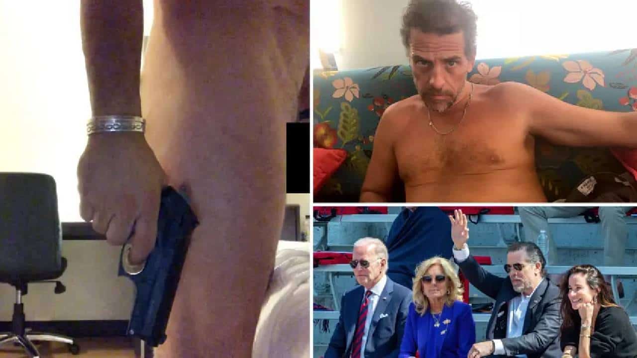 דרמטי: ‏האנטר ביידן יודה באשמת עבירות מס פדרליות ואחזקת נשק ‏אסורה‏