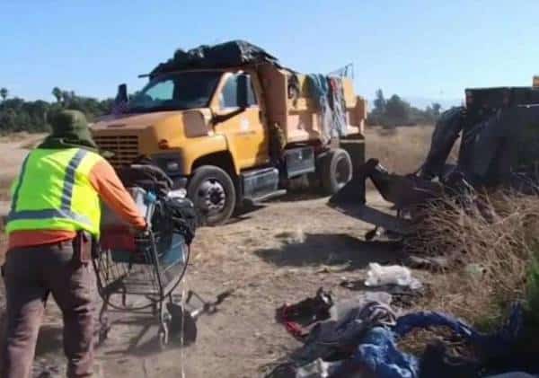 החל מבצע נרחב לפינוי מחנות ההומלסים בלב ואלי לוס אנג'לס