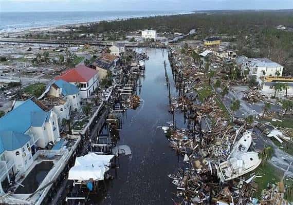 לראות את הנזקים מקרוב: הנשיא טראמפ ורעייתו יבקרו היום בפלורידה