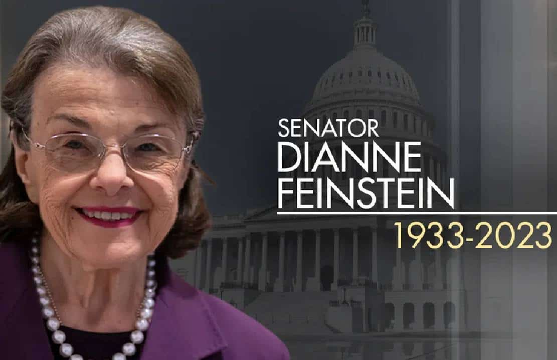 ערב סוכות: הסנאטורית היהודייה וידידת-ישראל דיאן פיינשטיין הלכה לעולמה