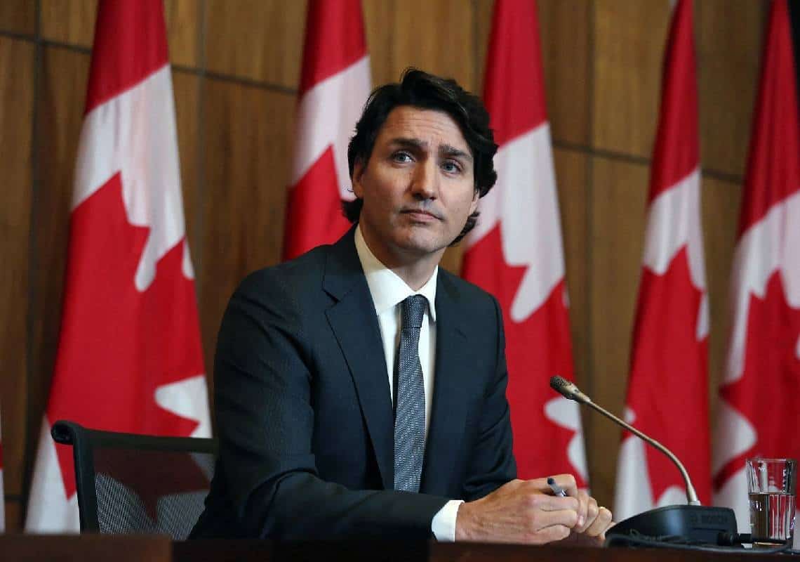 ראש ממשלת קנדה נמצא חיובי לקורונה