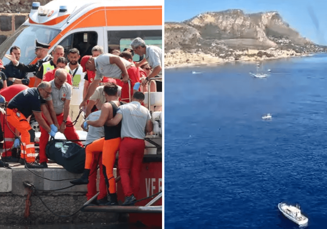 יאכטה טבעה בחופי איטליה: 'ביל גייטס הבריטי' ושני אמריקאים נעדרים 