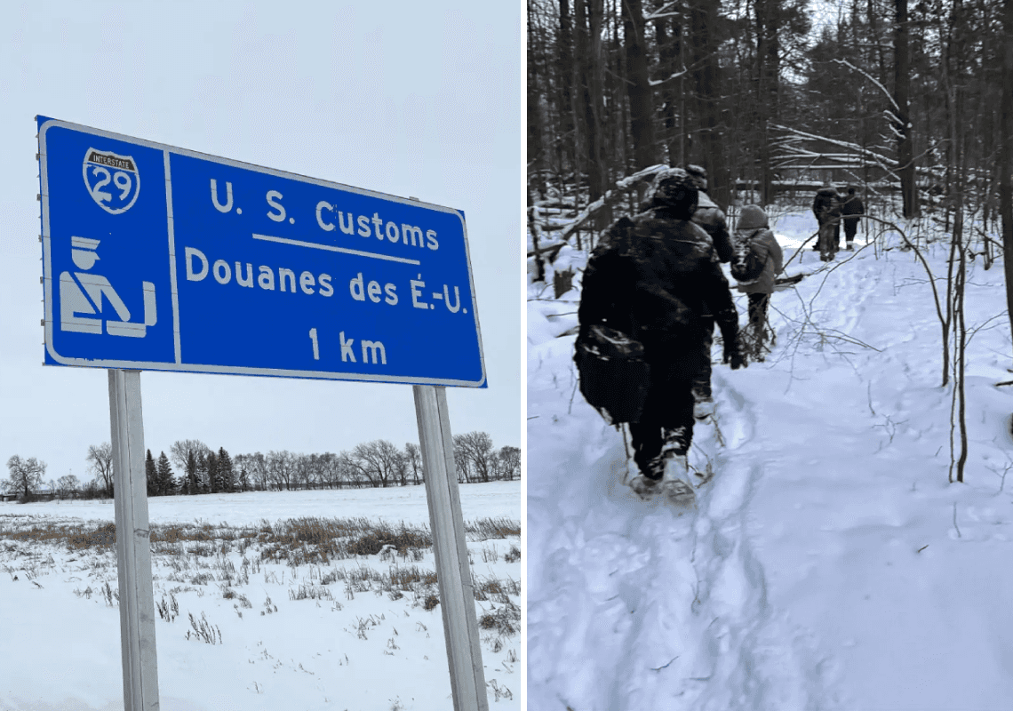 מסתננים בכיוון ההפוך: מהגרים בורחים מארה"ב לקנדה בעקבות מדיניות טראמפ
