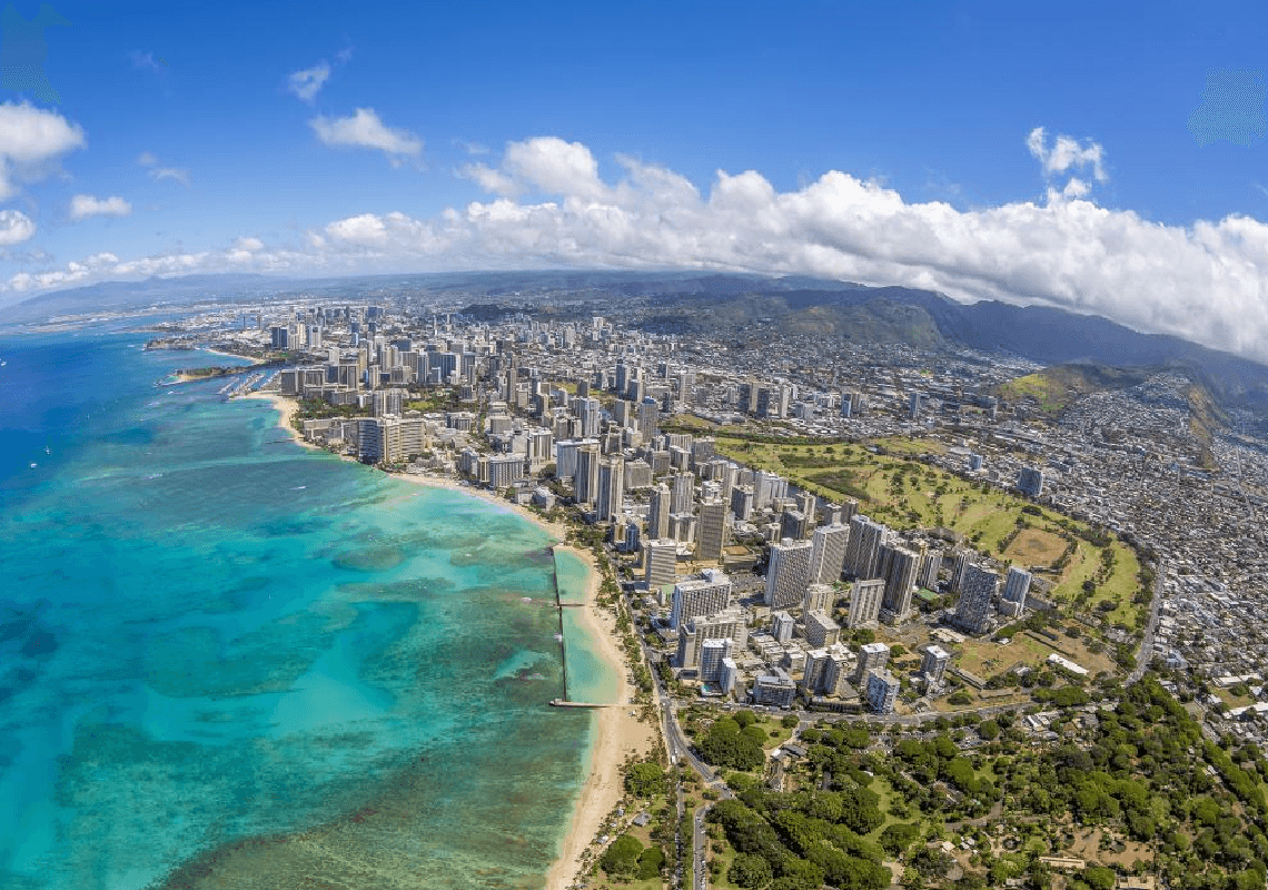 הונולולו ופרל הארבור בסכנה: האיים בהוואי שוקעים 40 פעמים מהר יותר מהצפוי