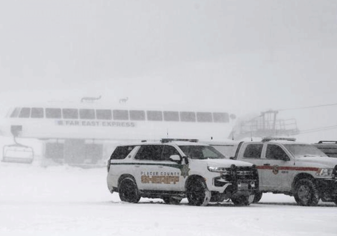 מפולת שלגים קברה מטיילים באגם טאהו: דיווח על הרוג