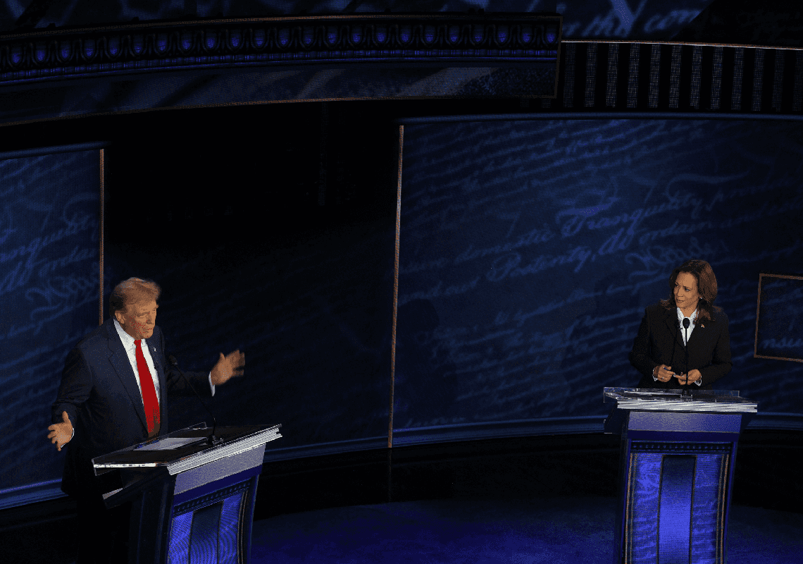 האריס הבטיחה שלא תפנה גב לישראל – וטראמפ התעקש: "היא שונאת אותם"