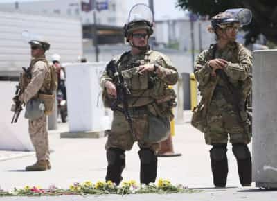 ממשל טראמפ מוציא יותר מאלף חיילים מלוס אנג'לס לאחר הרגעת המצב