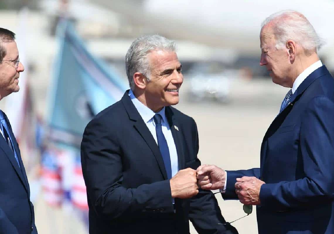 "ברוך הבא אחינו יוסף": ביידן נחת וזכה לקבלת פנים חמה, הנשיא הרצוג נשא נאום מרגש