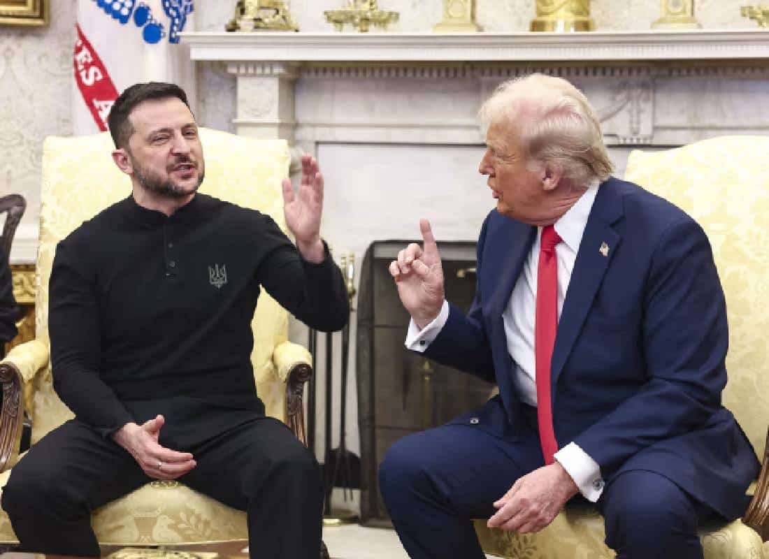 "לא אכרע": זלנסקי, שעמד מול פוטין, מסרב להיכנע לטראמפ