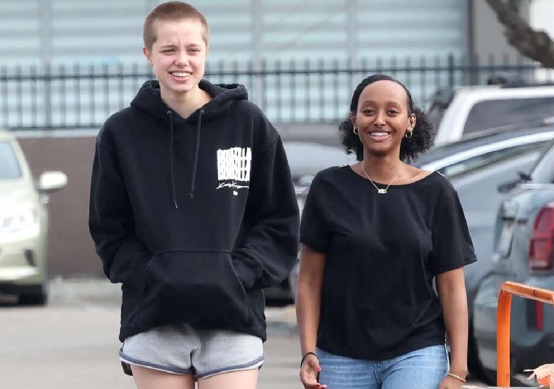 העתק של אנג׳ילינה ג׳ולי: תמונות הפפראצי של שיילו משגעות את הרשת