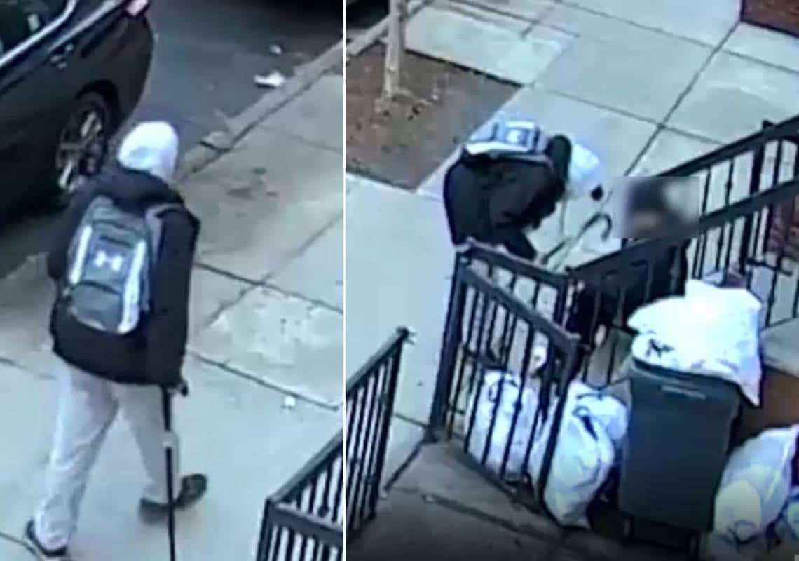 תיעוד מניו יורק: קשיש בן 91 הותקף ונשדד בברוקלין