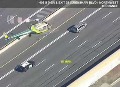 לוס אנג'לס: מרדף של 250 ק"מ הסתיים במעבר הגבול - אישה מסן פרננדו וואלי שהייתה במצוקה נפשית חצתה למקסיקו ונמלטה