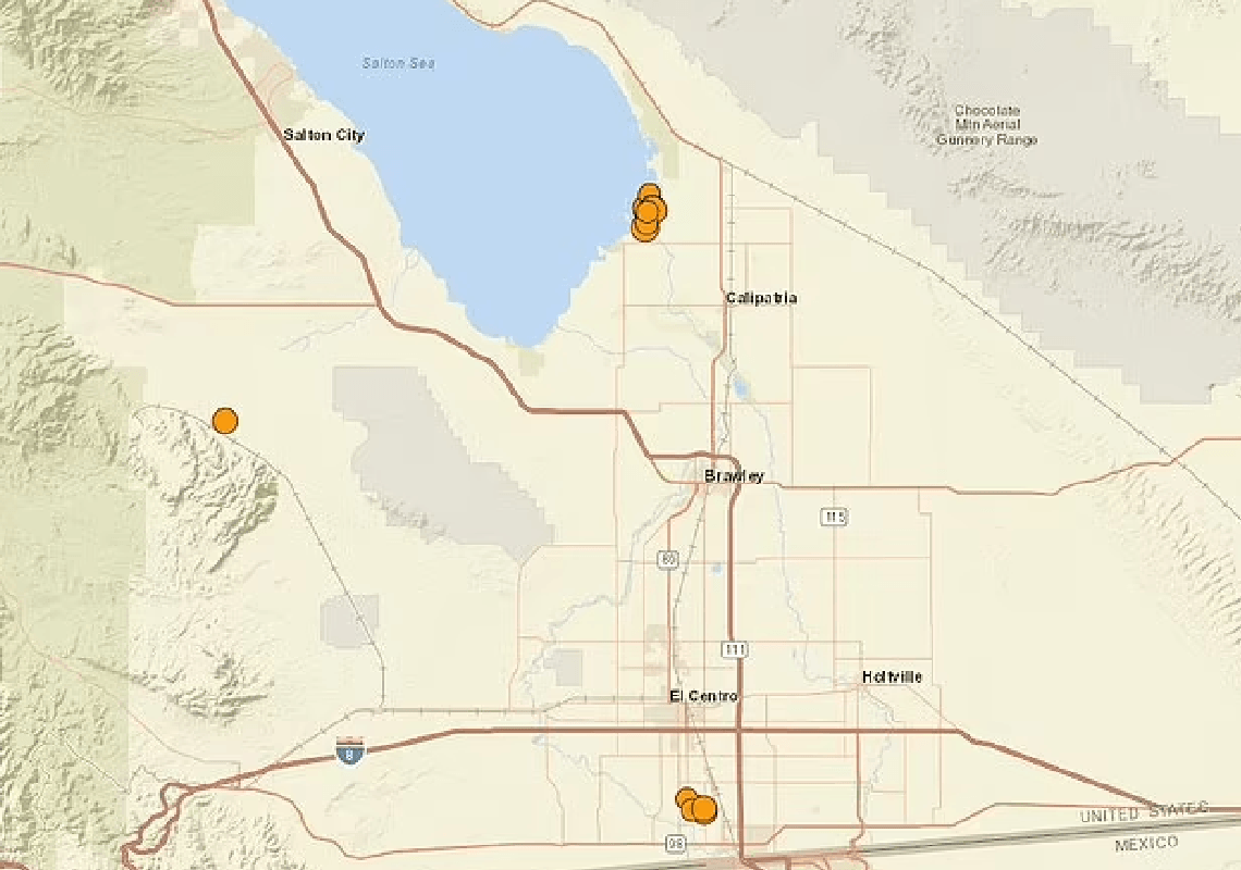 דאגה בדרום קליפורניה: עשרות רעידות אדמה הורגשו בסוף השבוע