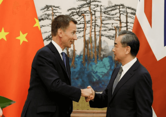 סין הציעה לבריטניה הסכם סחר חופשי לאחר שתיפרד מהאיחוד האירופי