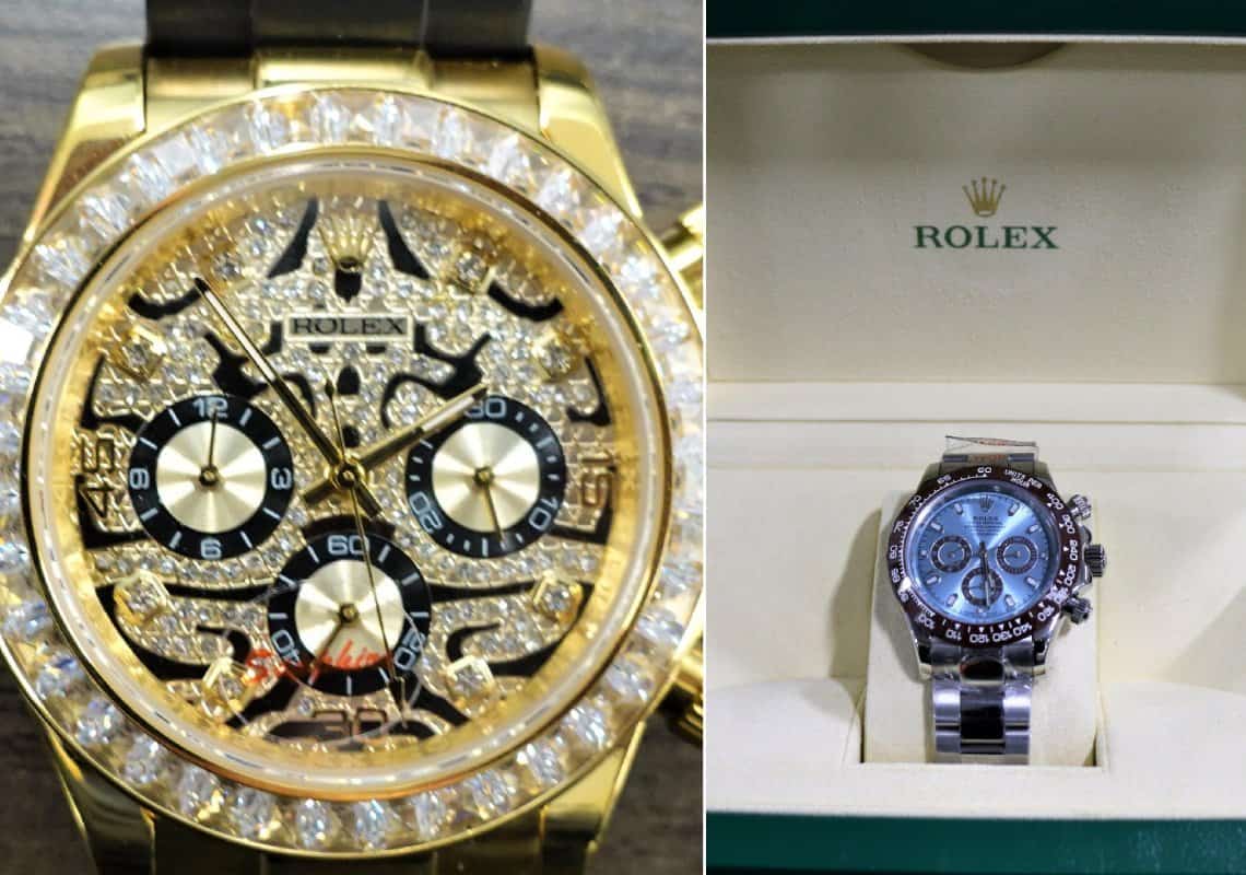 לוס אנג'לס: סוכל ניסיון להבריח עשרות שעוני יוקרה מזויפים