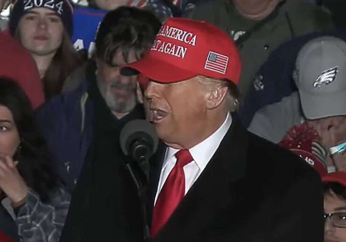 טראמפ: "שאלוהים יברך את ישראל אנו מתפללים עבור האנשים בארץ, אצלי זה לא היה קורה, כל מה שביידן נגע בו הפך לח%א"