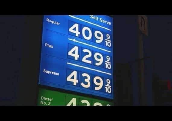 לראשונה בארבע שנים: מעל $4 לגלון דלק בלוס אנג'לס - וזה לא הולך לעצור שם