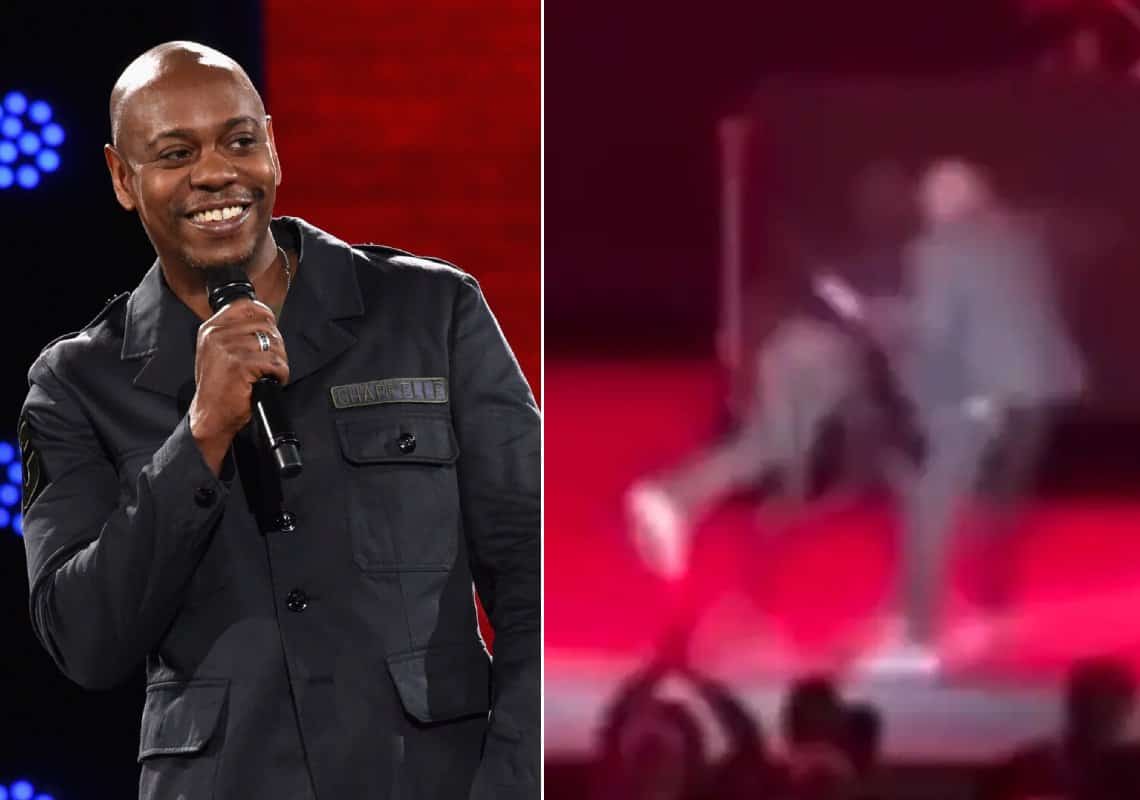 הקומיקאי דייב שאפל הותקף במהלך הופעה בלוס אנג'לס