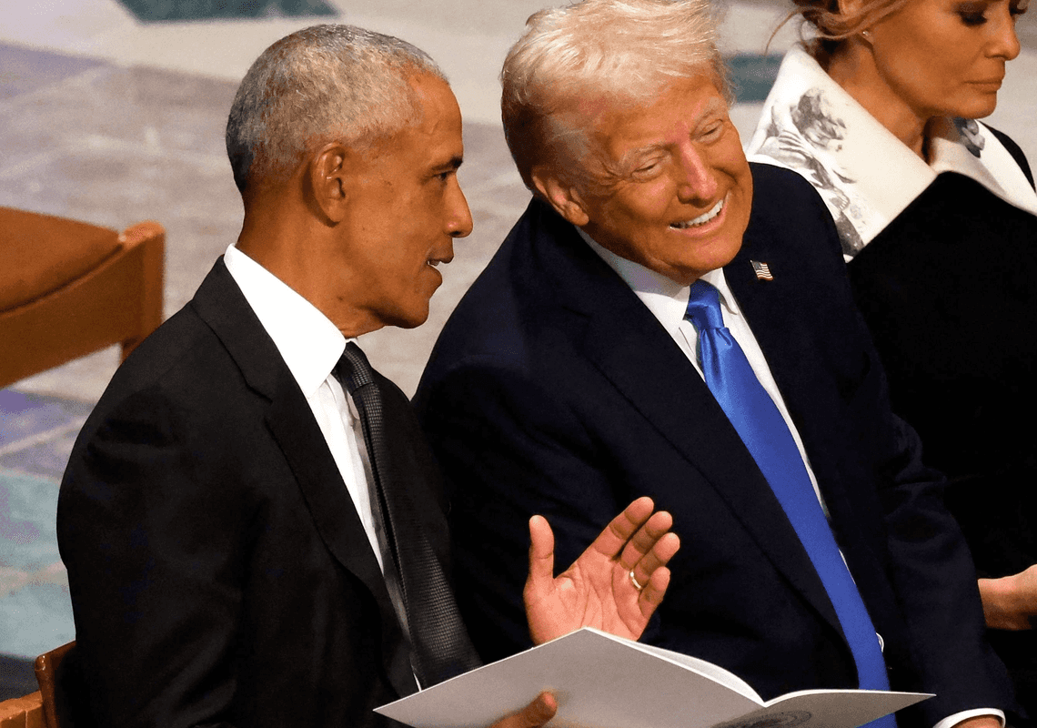 קדנציה שלישית כנשיא? טראמפ אומר כי ישמח להתמודד נגד אובמה