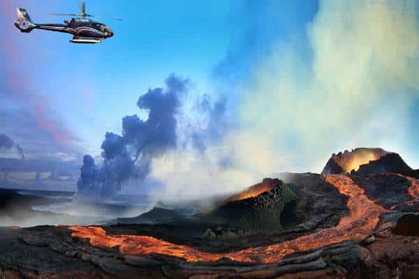 בלי דרמות: כך תוכלו לראות את זרימת הלבה המרהיבה של הר הגעש קילאווה, שבהוואי