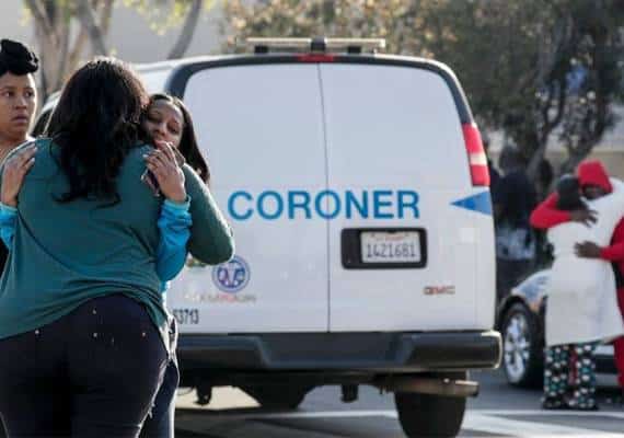 חיסול בירי לעבר מכונית במרכז לוס אנג'לס