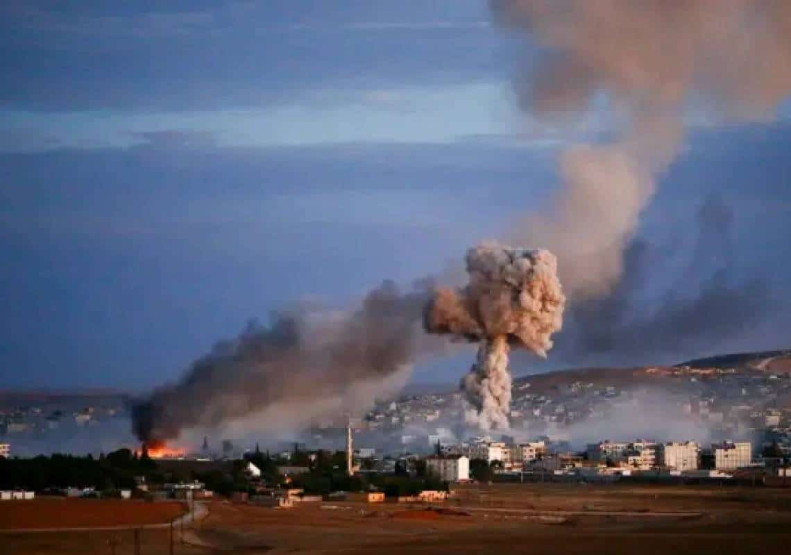 "מטוסים ישראליים תקפו בדמשק מיד לאחר שפוטין עזב את הפסגה באיראן"