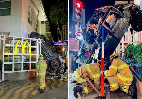 דרום קליפורניה: צעיר נפל עם רכבו מהקומה ה-6 של מבנה חנייה