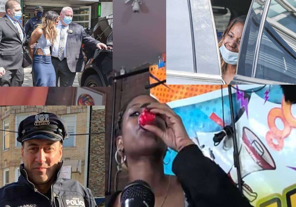 "F**k The Police" היא אמרה למצלמה והורידה 'שוטים' של וודקה ואז ב-2 בבוקר יצאה לחסל שוטר בפגע וברח בלב ניו יורק