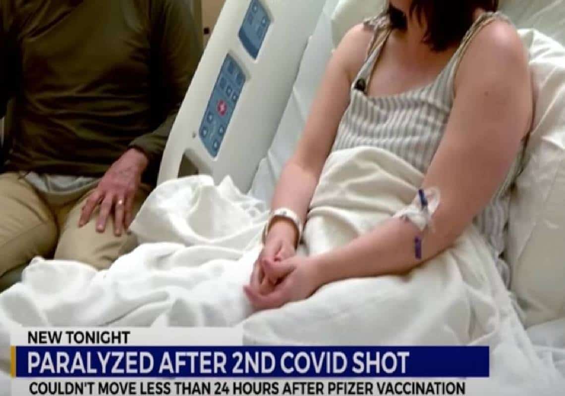 "הרופאים לא מצליחים להסביר": שותקה מהצוואר ועד כפות רגליה לאחר קבלת החיסון השני של פייזר אך מתעקשת "יש להתחסן"