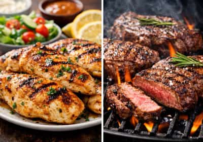 חושבים שעוף בריא יותר מבשר בקר? מחקר חדש עם תוצאות מפתיעות