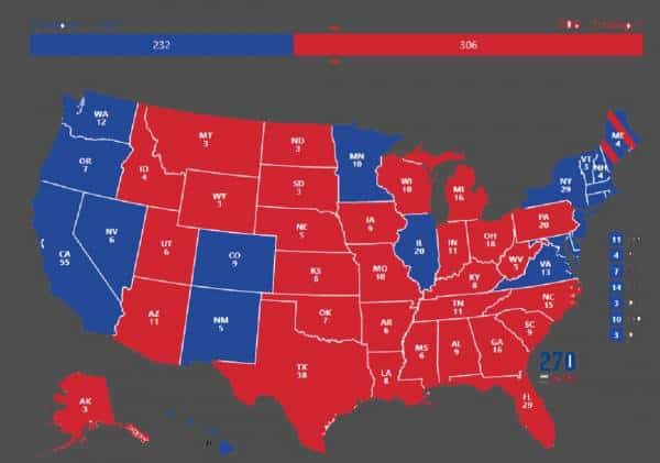 מדינות "אדומות" – ב-2016: חסינות יותר תעסוקתית מול הקורונה  