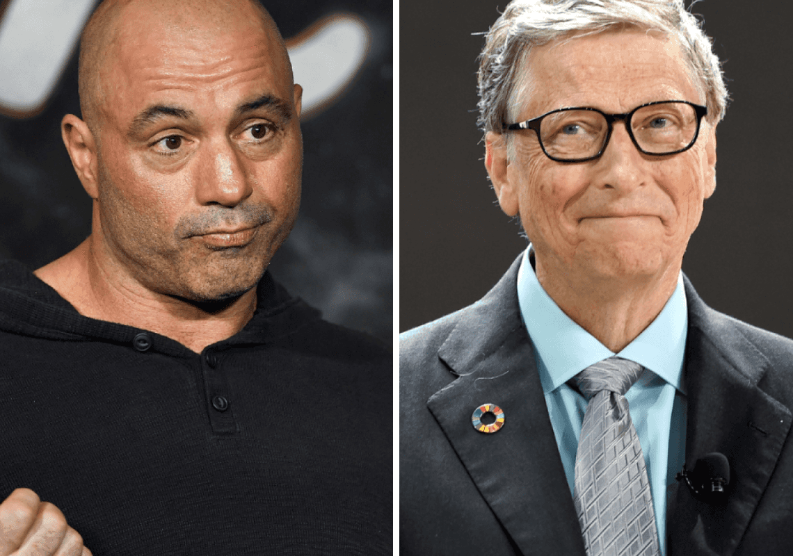ג'ו רוגן תוקף את ביל גייטס בגלל הקורונה: "אתה אחראי"