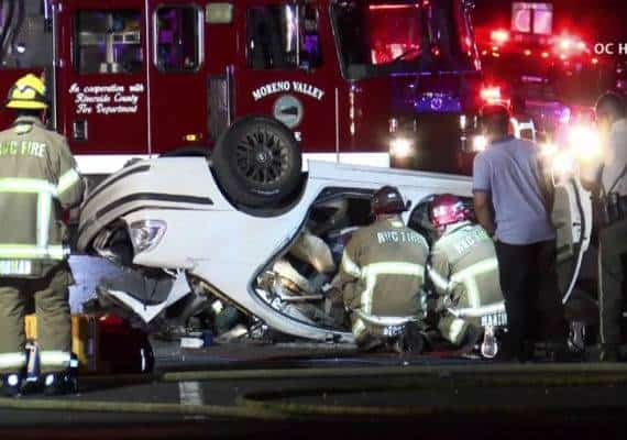 לוס אנג'לס: חשד כי מירוץ רחוב הוא הגורם לתאונה קטלנית בה נהרגו 4