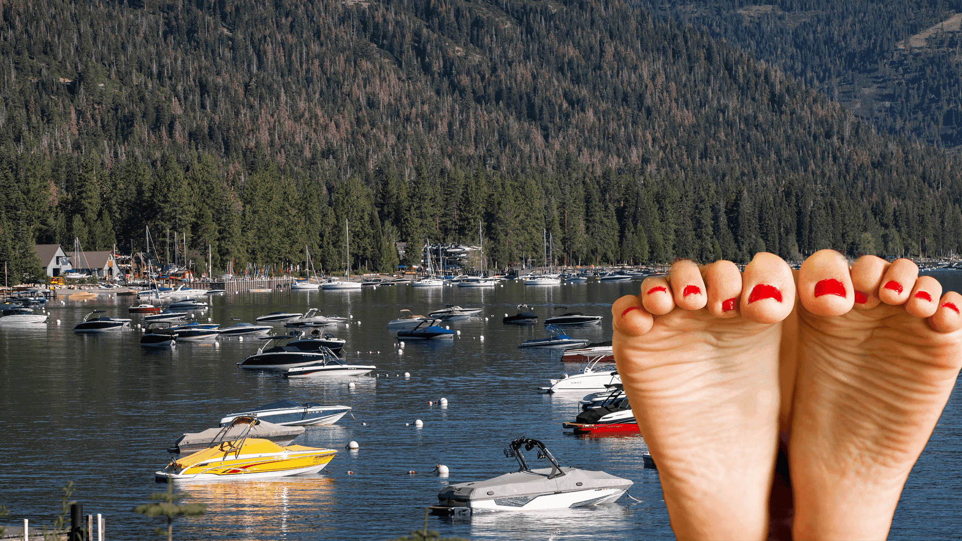 אימה לילית באתר הנופש באגם טאהו: נשים התעוררו ממגע בגופן ולפתע גילו מולן גבר מלטף את רגליהן בזמן שישנו במיטה