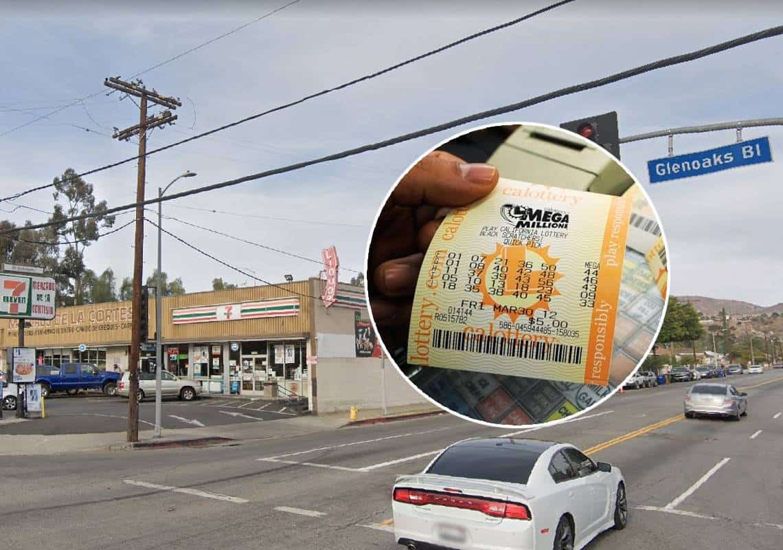 כרטיס שזכה במיליון דולר בהגרלת הלוטו נמכר בחנות בוואלי לוס אנג'לס