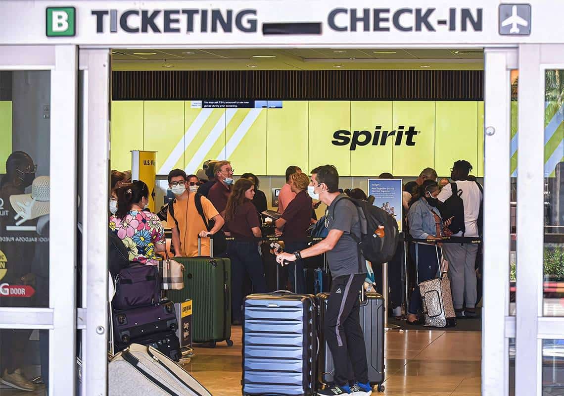 לאחר שביטלה אלפיים טיסות בשבוע: ספיריט איירליינס מתחילה להתייצב