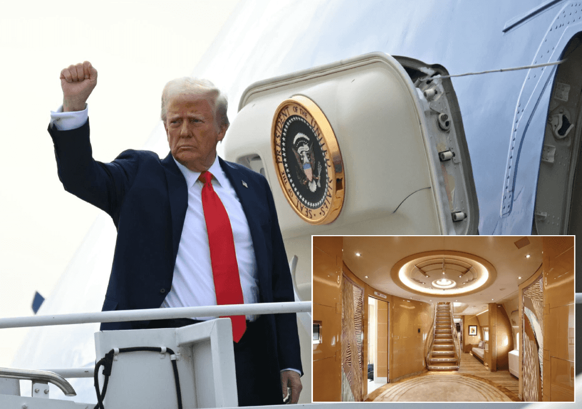 "אייר פורס טראמפ": הנשיא משקיע 400 מיליון דולר במטוס פאר שבבעלות קטאר