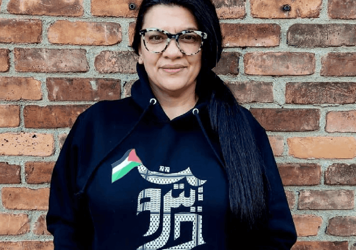 המנצחת בתחרות האישיות 'האנטישמית של השנה': רשידה טליב