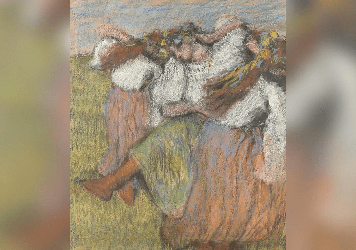 יצירת האומנות מהמאה ה-19 'רקדנים רוסים' קיבלה שם חדש: 'הרקדנים האוקראינים'