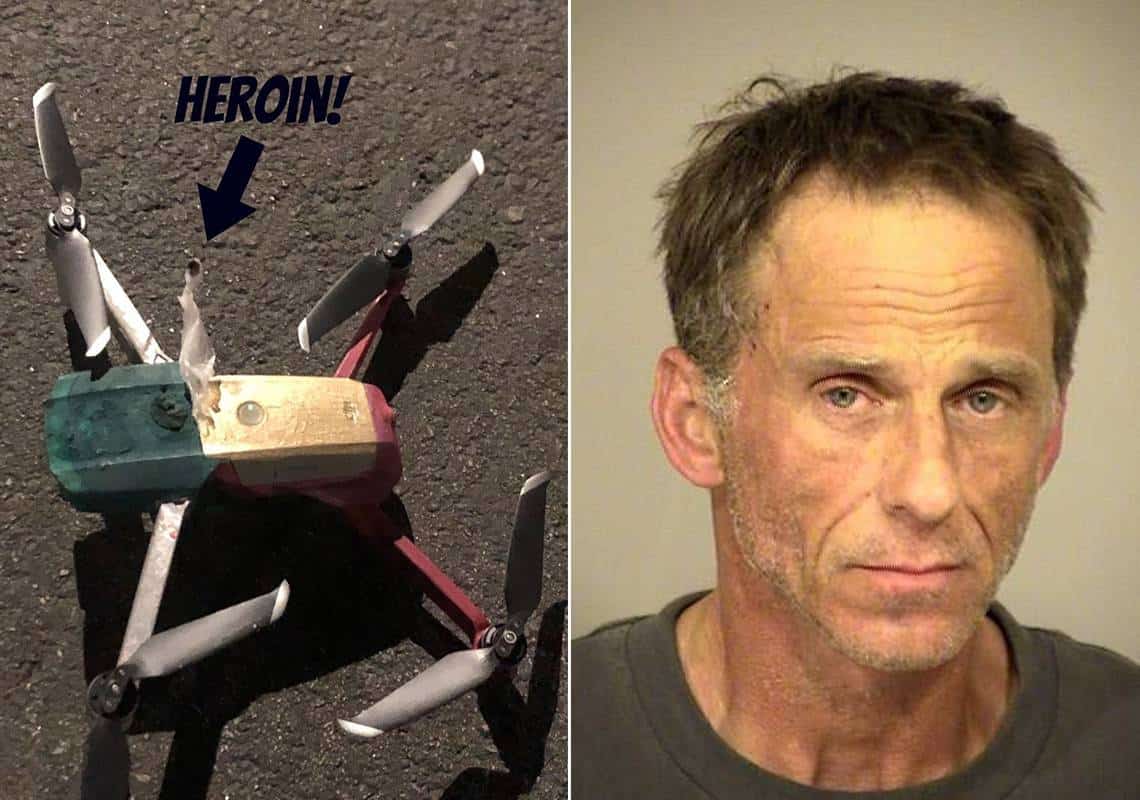 חוקרי המשטרה נדהמו: תושב דרום קליפורניה השתמש ברחפן כדי להפיץ סמים