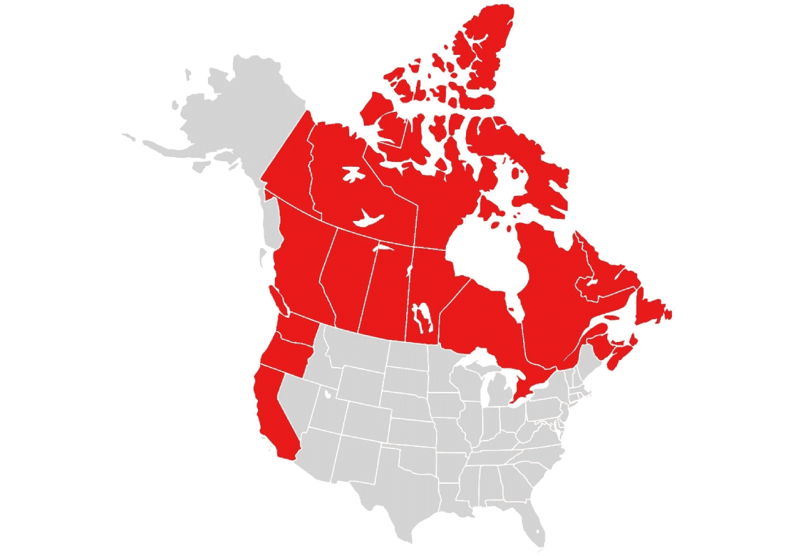 קנדה בהצעה נגדית: לצרף אליה את וושינגטון, אורגון וקליפורניה