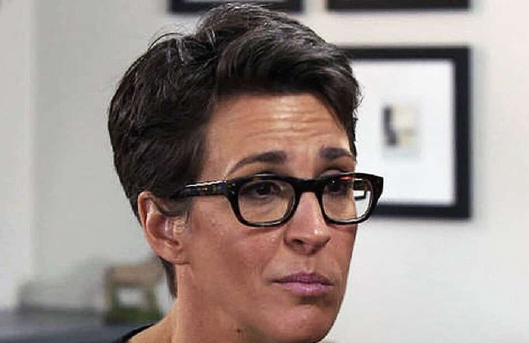 רייצ'ל מדאו מ-MSNBC חוששת שטראמפ ישלח אותה למחנה ריכוז