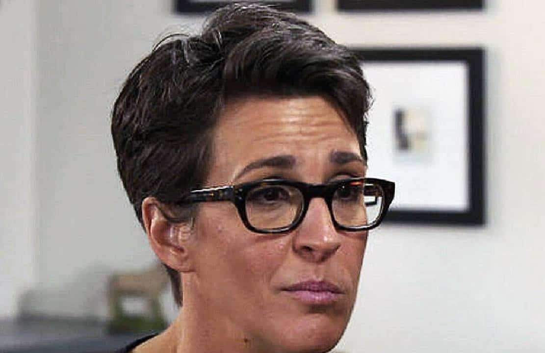 רייצ'ל מדאו מ-MSNBC חוששת שטראמפ ישלח אותה למחנה ריכוז