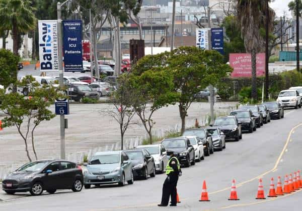 לוס אנג'לס: מאות חולי קורונה נוספים אובחנו, אך המגמה מעודדת את ראשי המחוז